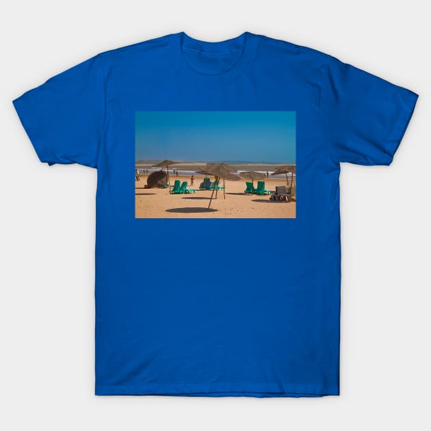 Morocco. Essaouira. Beach. T-Shirt by vadim19